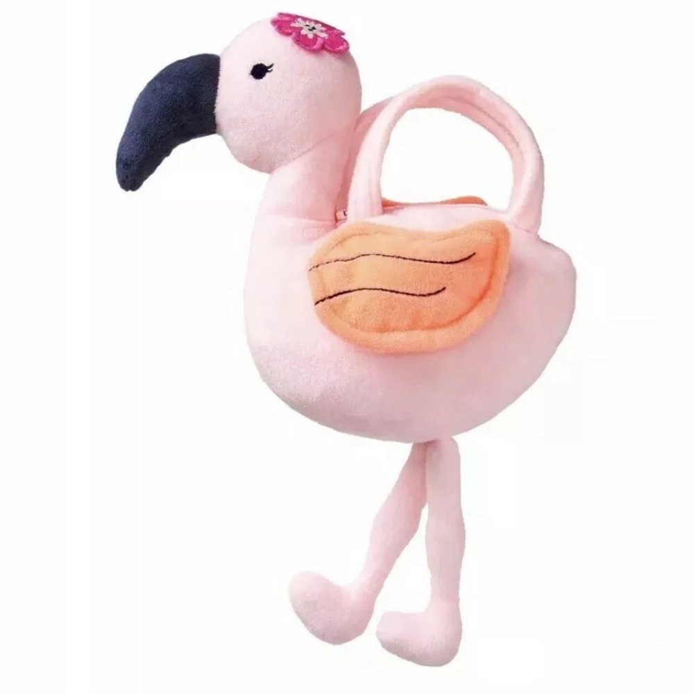Nwt Gymboree Flamingo Plush Purse Girls